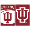 Indiana Hoosiers Set of 2 Rectangle Magnets